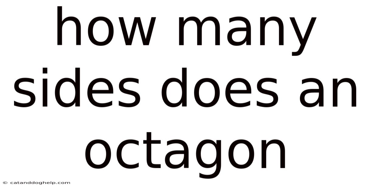 How Many Sides Does An Octagon