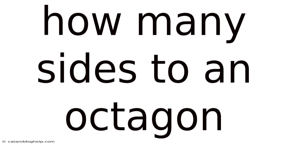How Many Sides To An Octagon