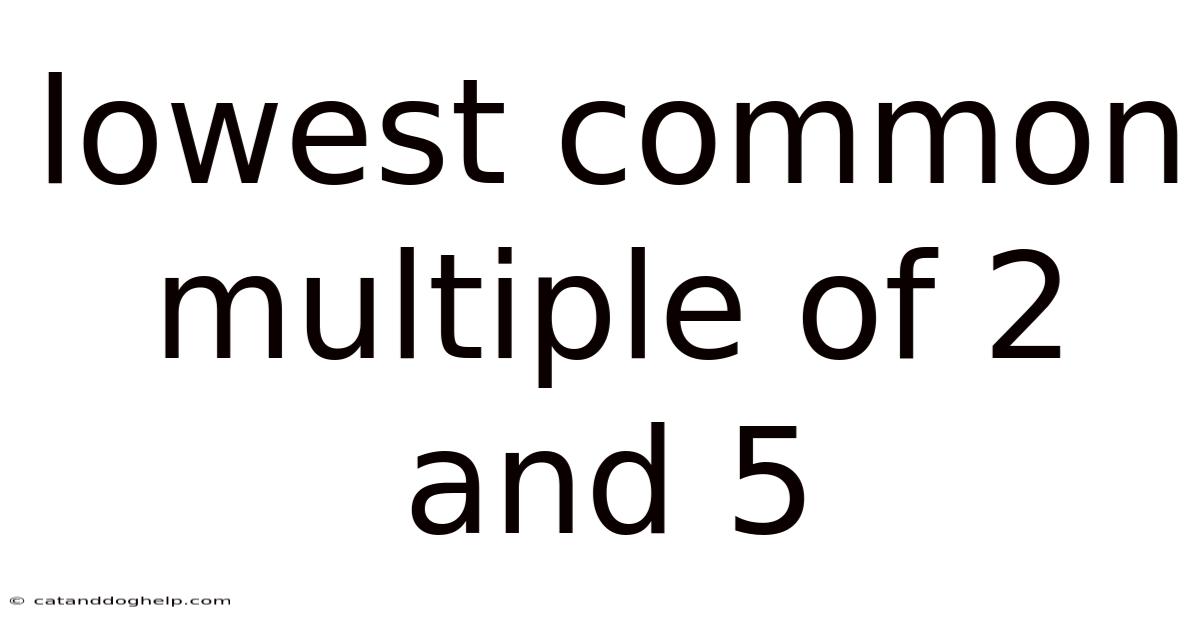 Lowest Common Multiple Of 2 And 5