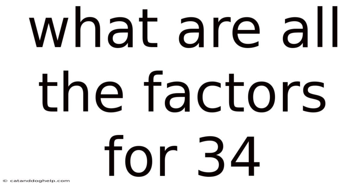 What Are All The Factors For 34