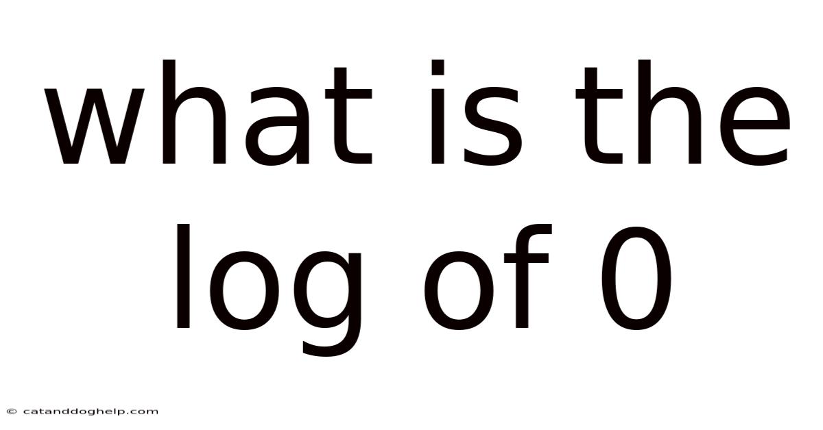 What Is The Log Of 0