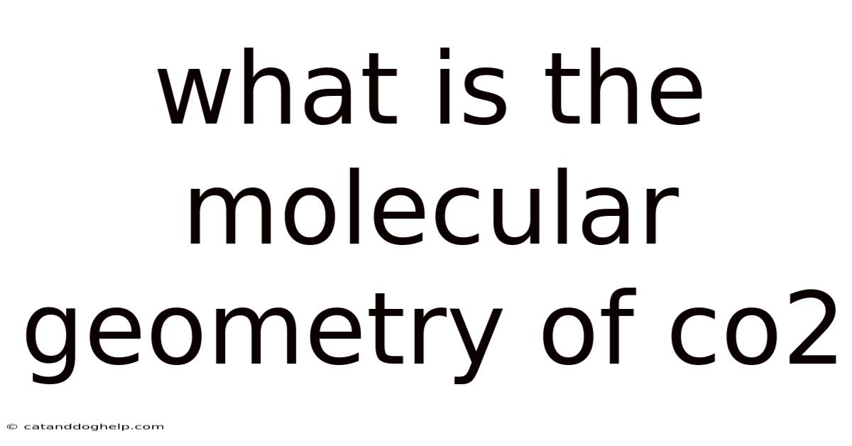 What Is The Molecular Geometry Of Co2