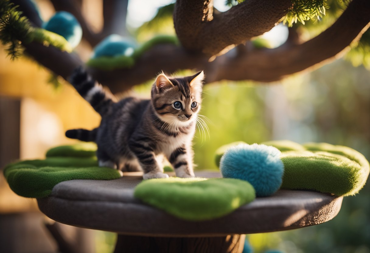 DIY toddler-proof cat tree
