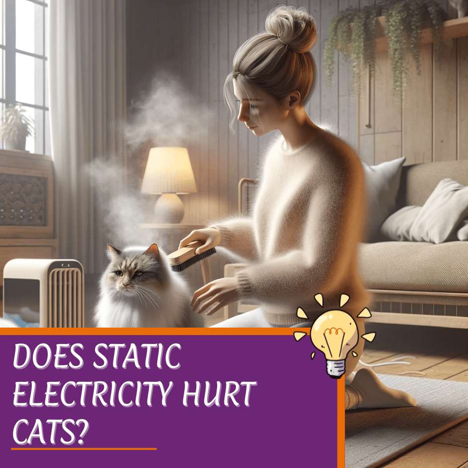 Does Static Electricity Hurt Cats