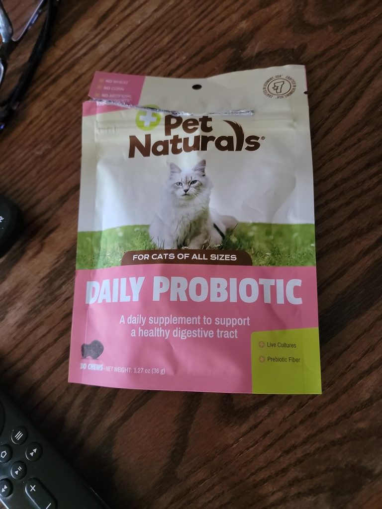  Pet Naturals Probiotics for Your Cat