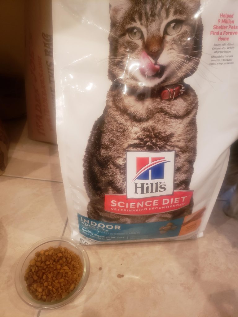 #7 Hill's Science Diet Senior Indoor Cat Food