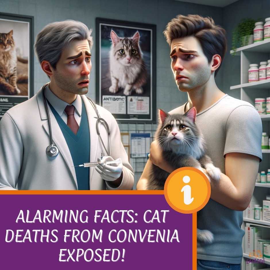 Alarming Facts Cat Deaths from Convenia Exposed!