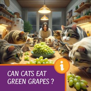 can cats eat green grapes
