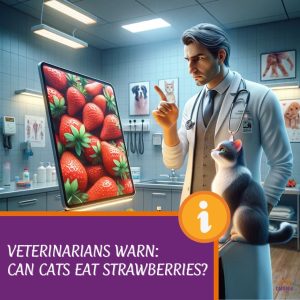 can cats eat strawberries
