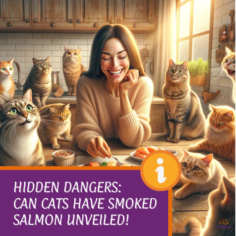 can cats have smoked salmon
