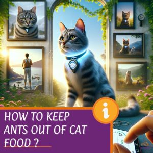 how to keep ants out of cat food