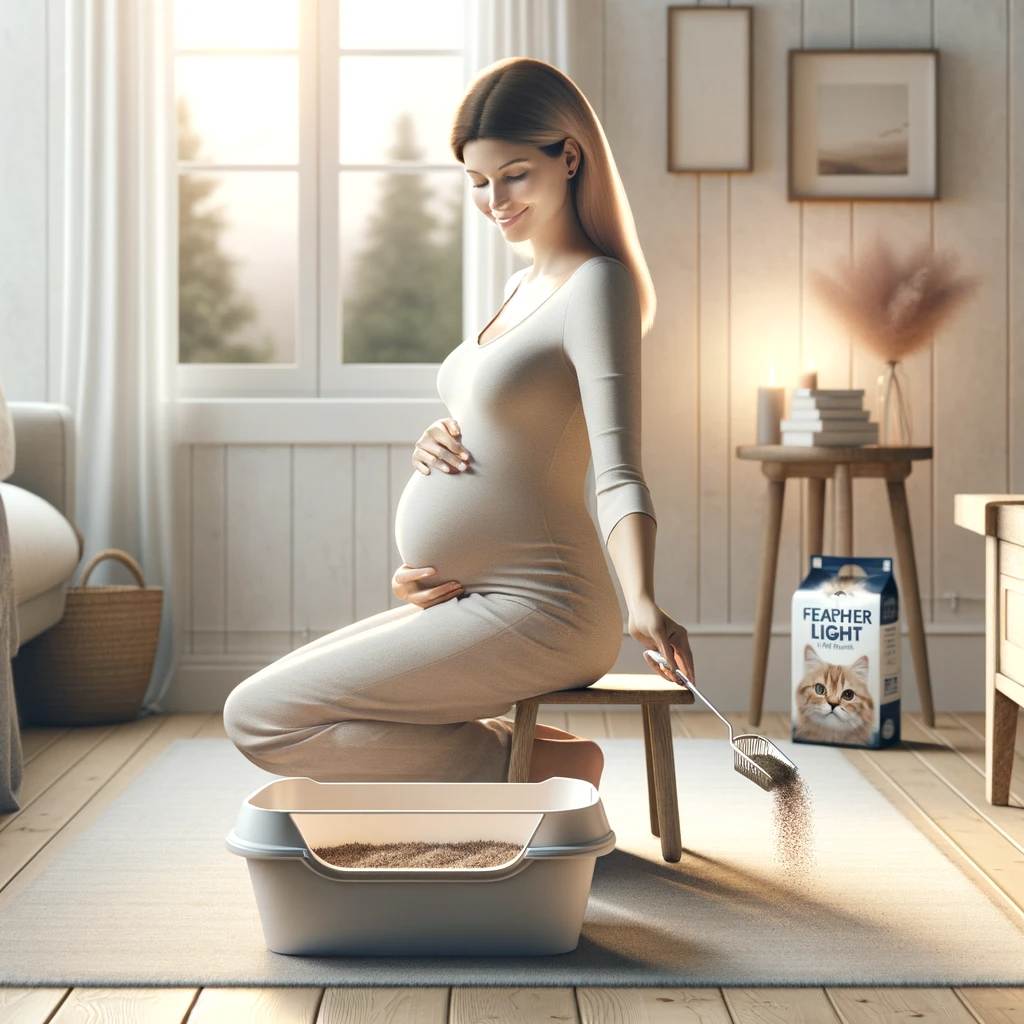consider investing in cat litter to use while pregnant?