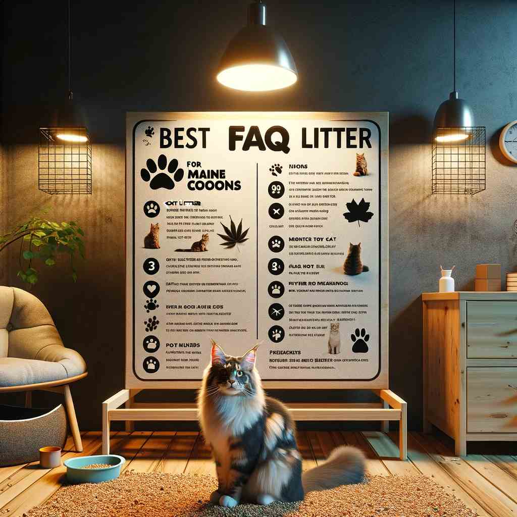 Frequently Asked Questions maine coons cat litter