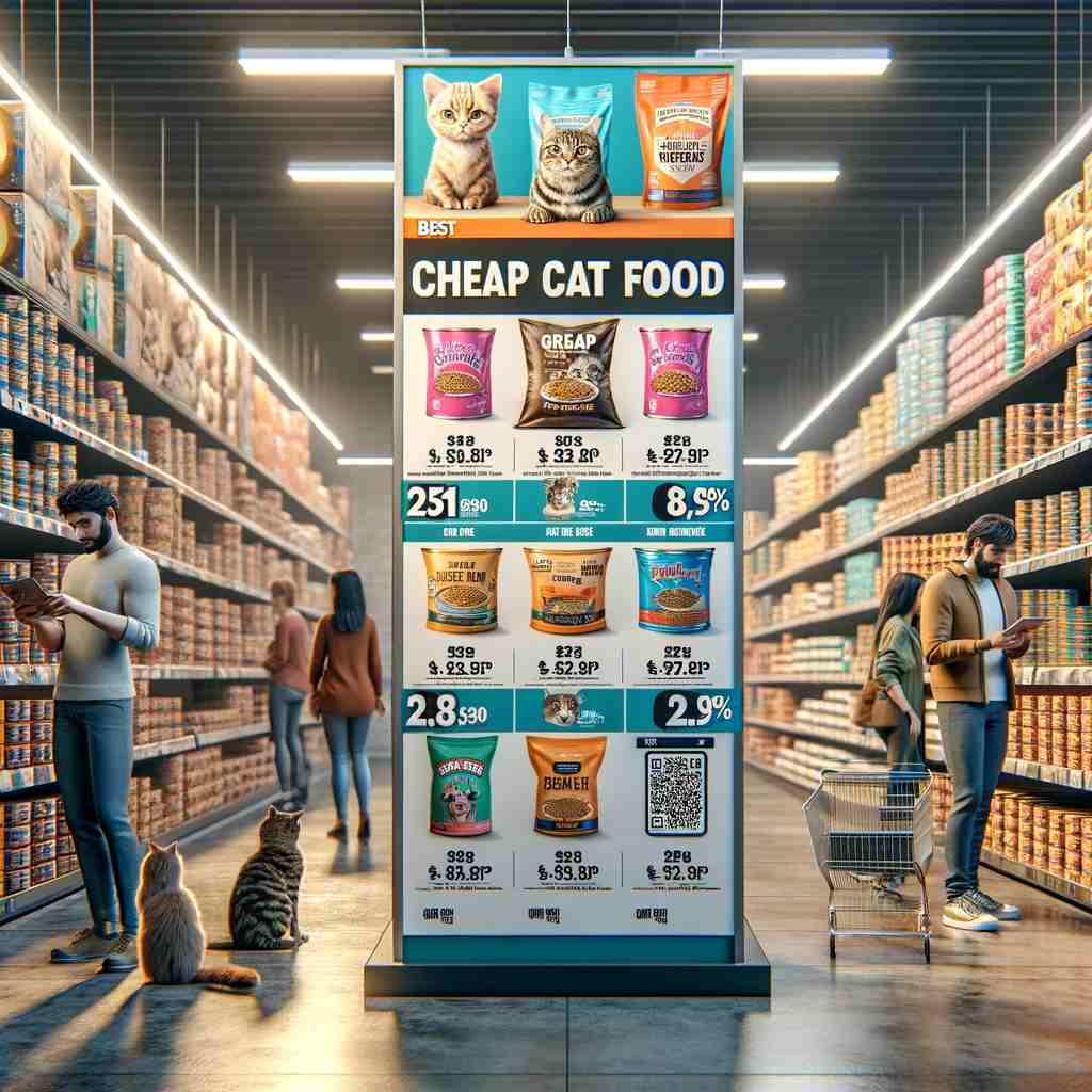 Buying guide for best cheap cat food!