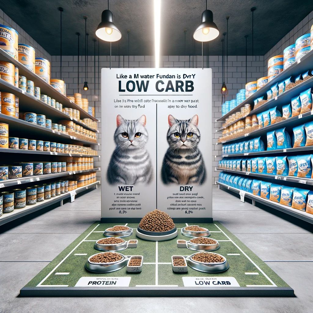 Wet vs. Dry Low Carb Cat Foods