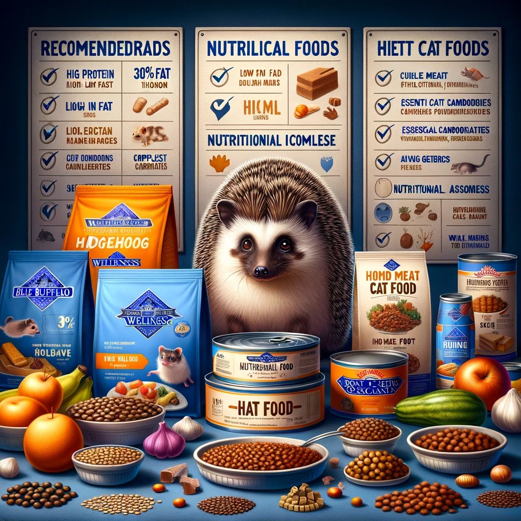 FAQ - best cat food for hedgehogs