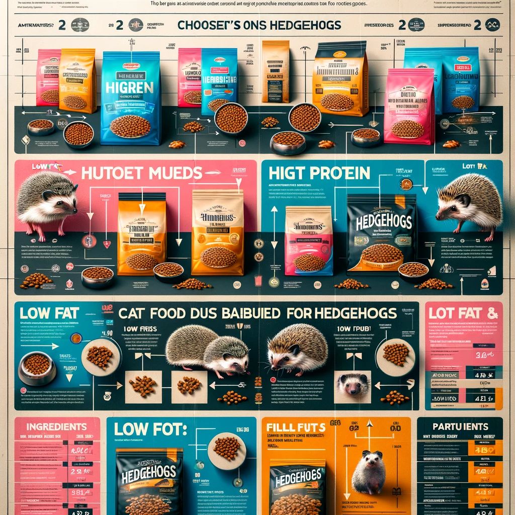 Detailed Cat Food Brand Comparisons for Hedgehogs