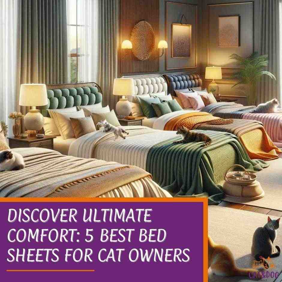 Discover Ultimate Comfort: 5 Best Bed Sheets for Cat Owners