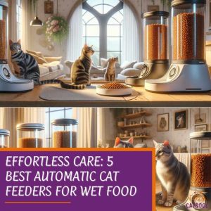 Effortless Care: 5 Best Automatic Cat Feeders for Wet Food