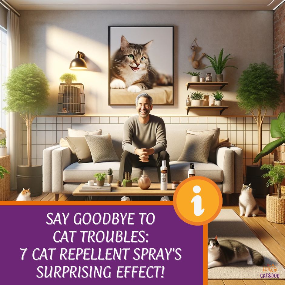 Say Goodbye to Cat Troubles: 7 Cat Repellent Spray's Surprising Effect!