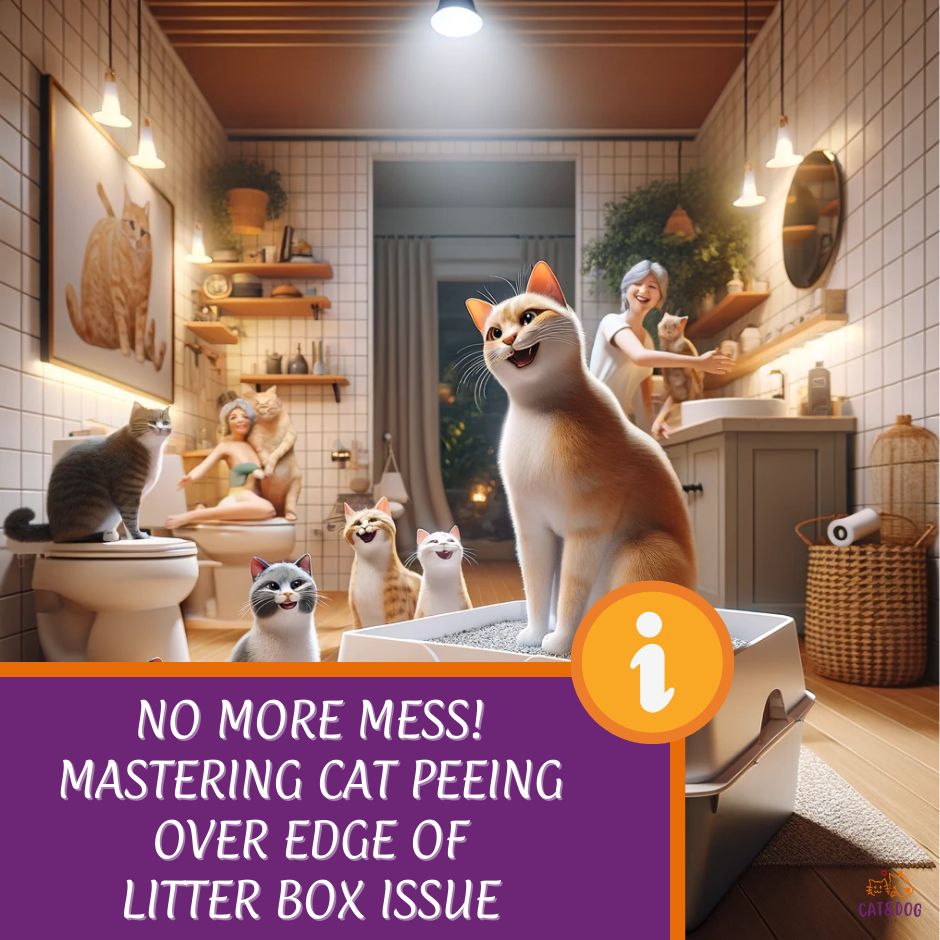 No More Mess! Mastering Cat Peeing Over Edge of Litter Box Issue