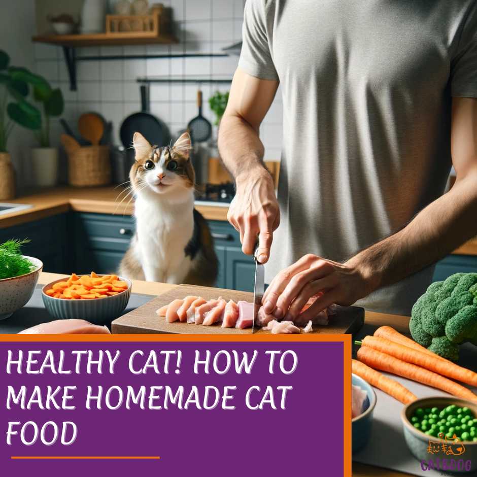 Healthy Cat! How to Make Homemade Cat Food