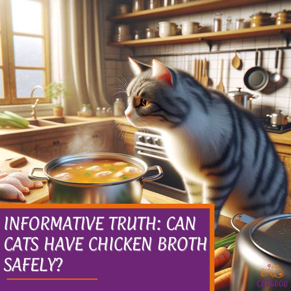 Informative Truth: Can Cats Have Chicken Broth Safely?