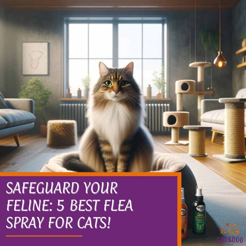 Safeguard Your Feline: 5 Best Flea Spray for Cats!