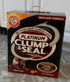 Clump & Seal Platinum Litter