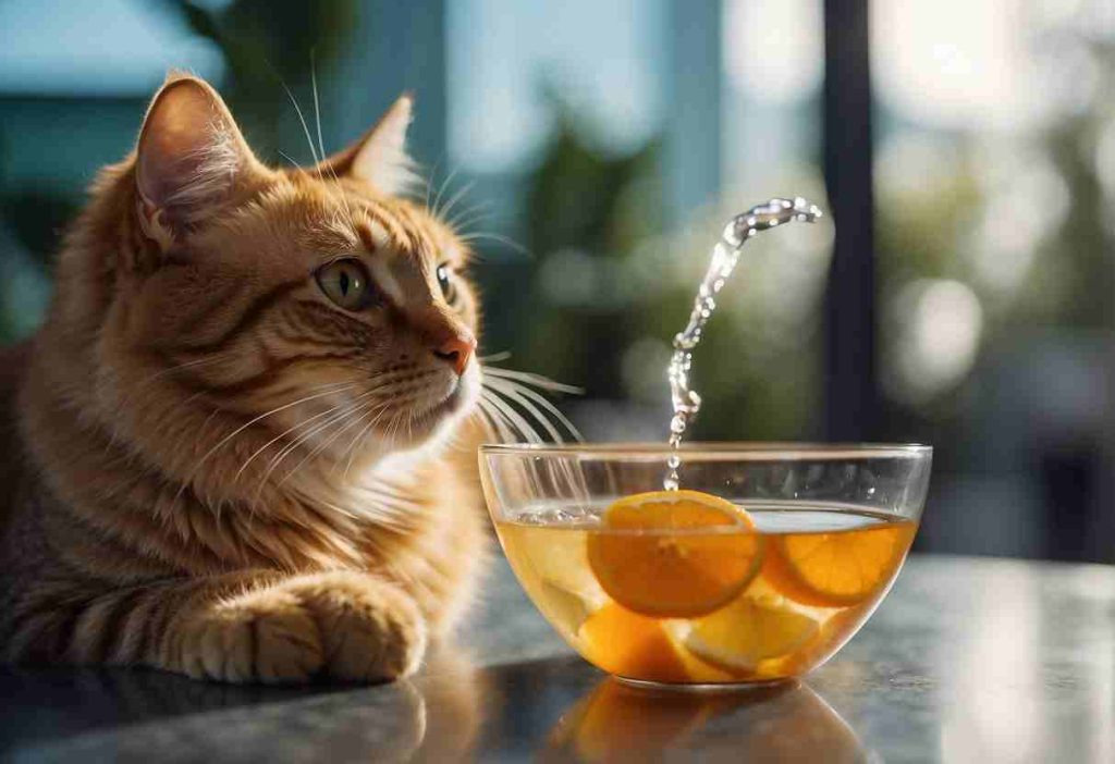 summarize of vitamin c toward cat