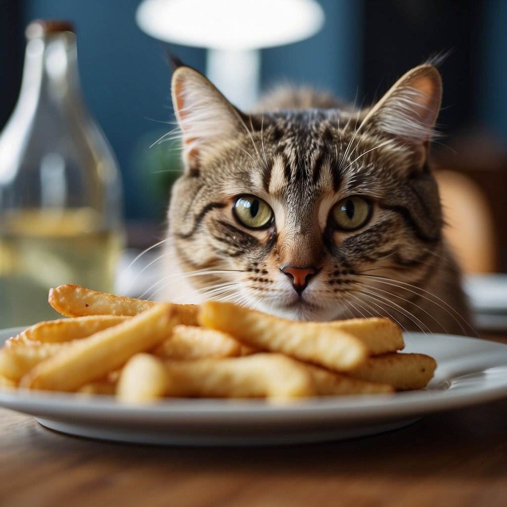 Can cats have fries?