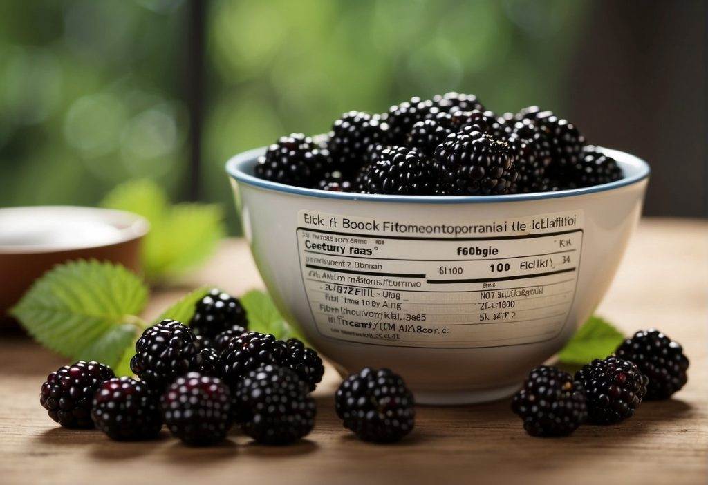 Nutritional profile of blackberries