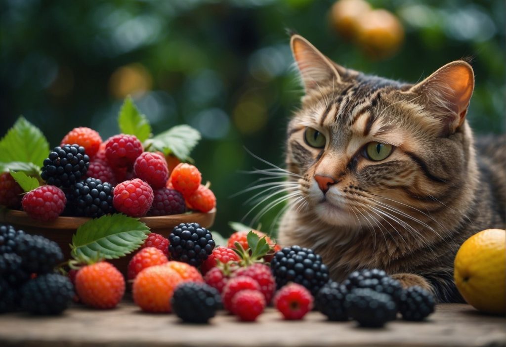 Alternatives to blackberries for cat