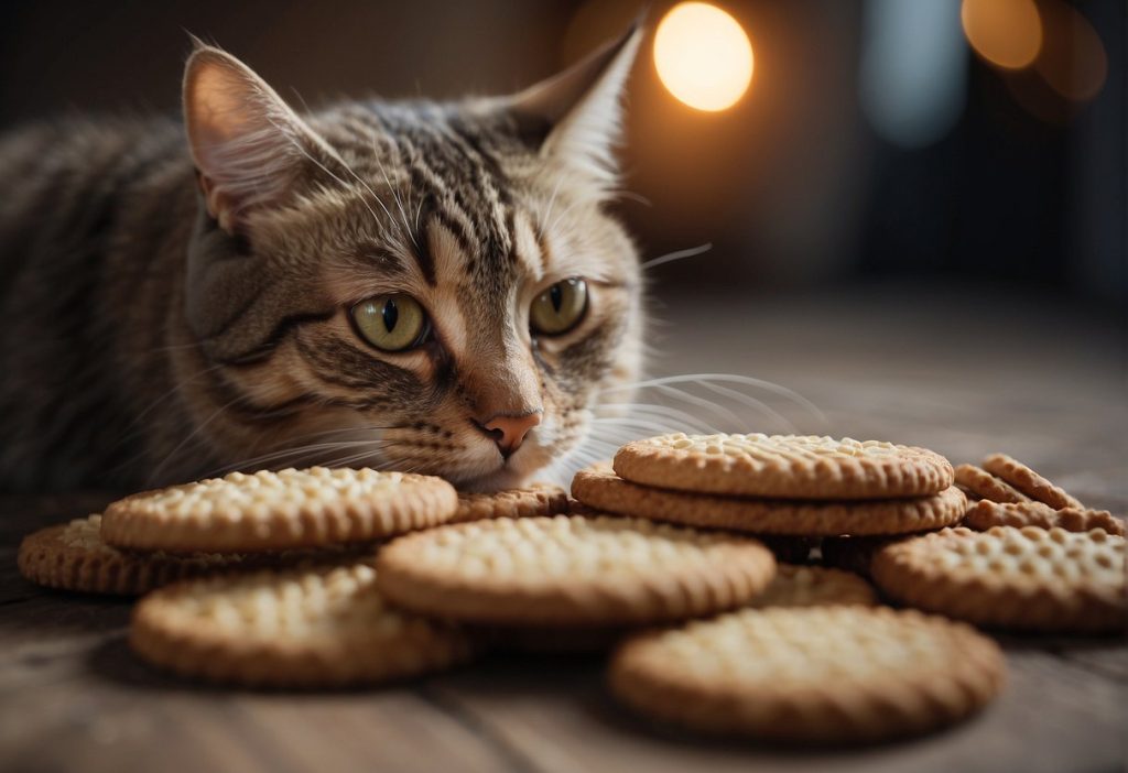 Your cat might be allergic to dog treats