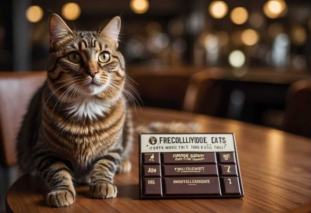 Chocolate can cause serious health issues in cats