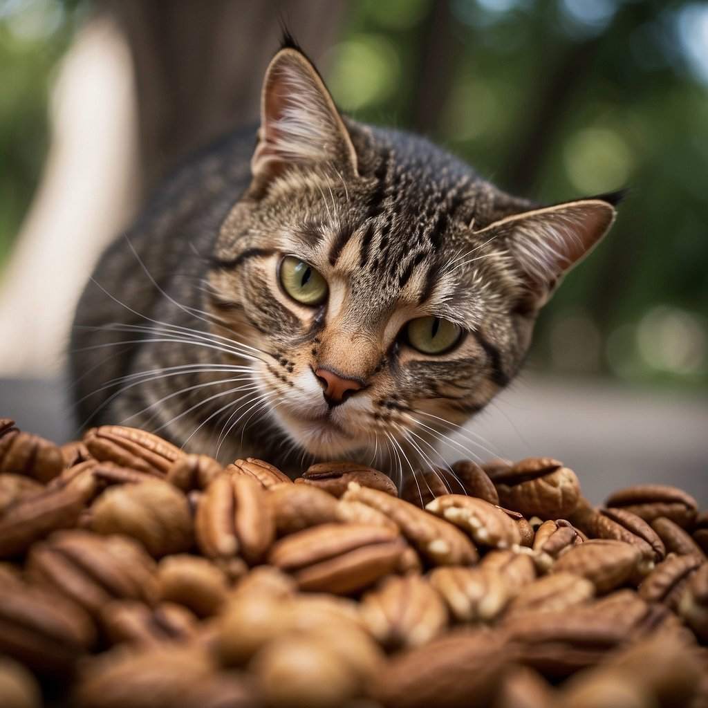 can cats eat pecans