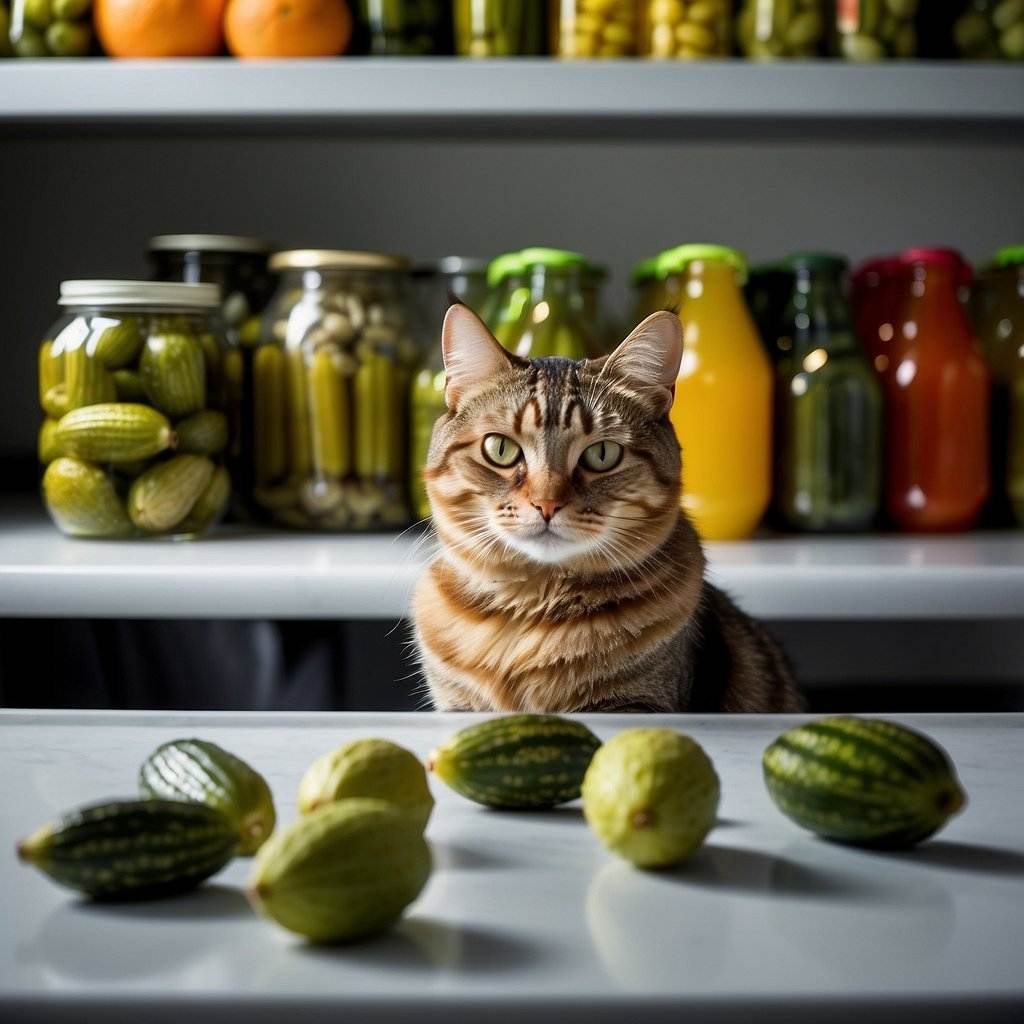 can cats have pickles