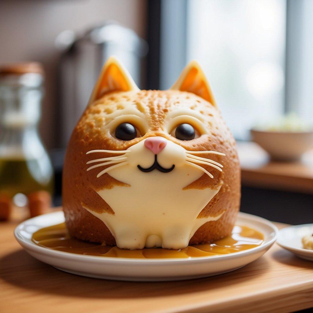 Serving and Storage for cats' cake
