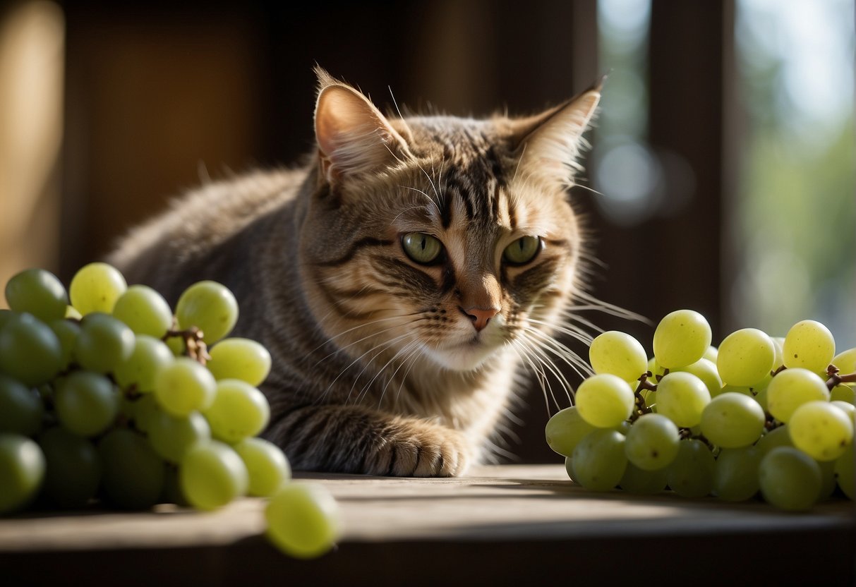 Quick Recap-can cats eat green grapes
