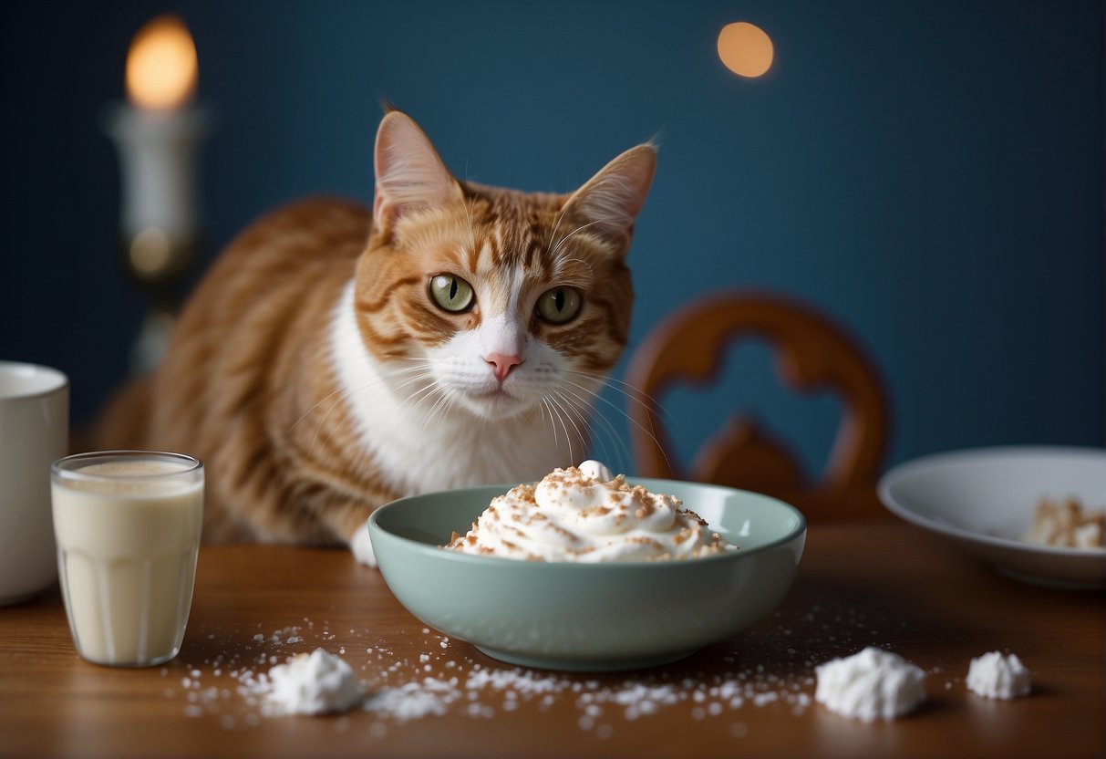 Safe Ways to Offer Whipped Cream to Cats