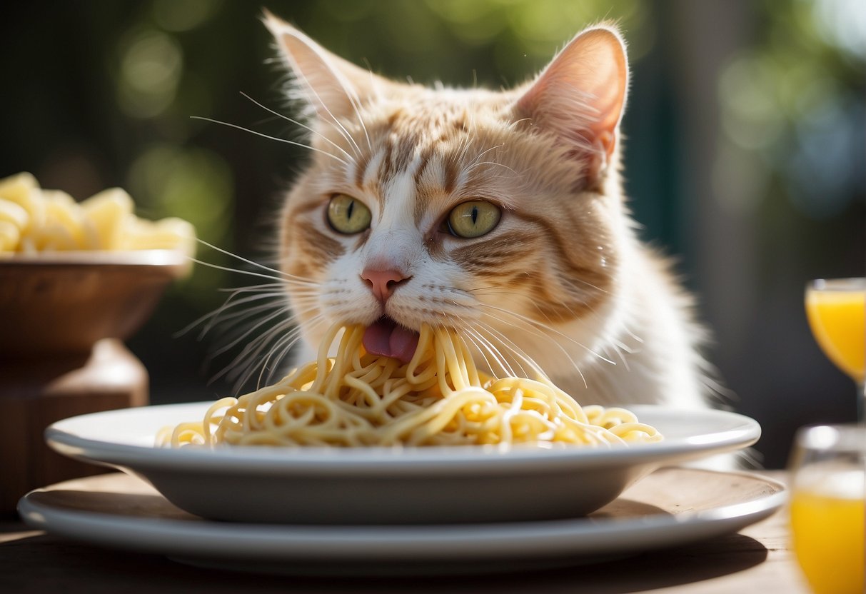 can cats have pasta