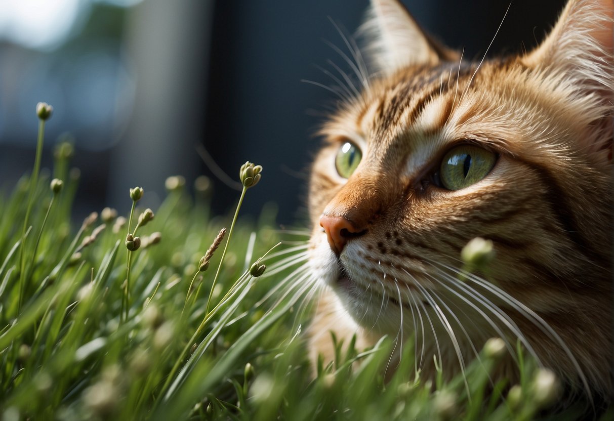 can cats eat chia grass