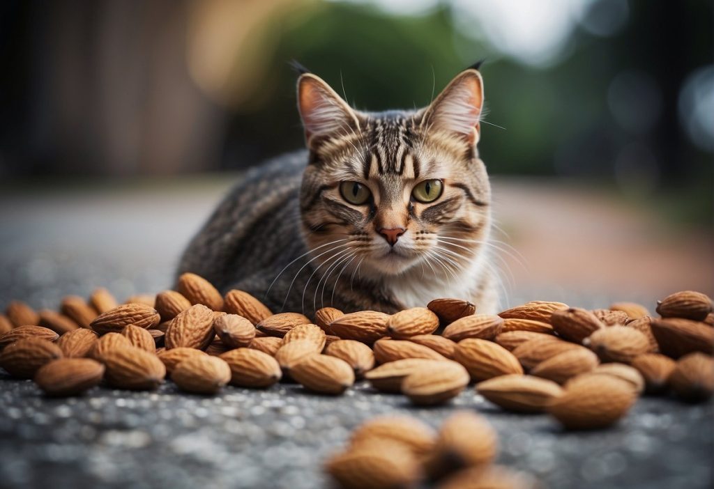 can cats eat almonds