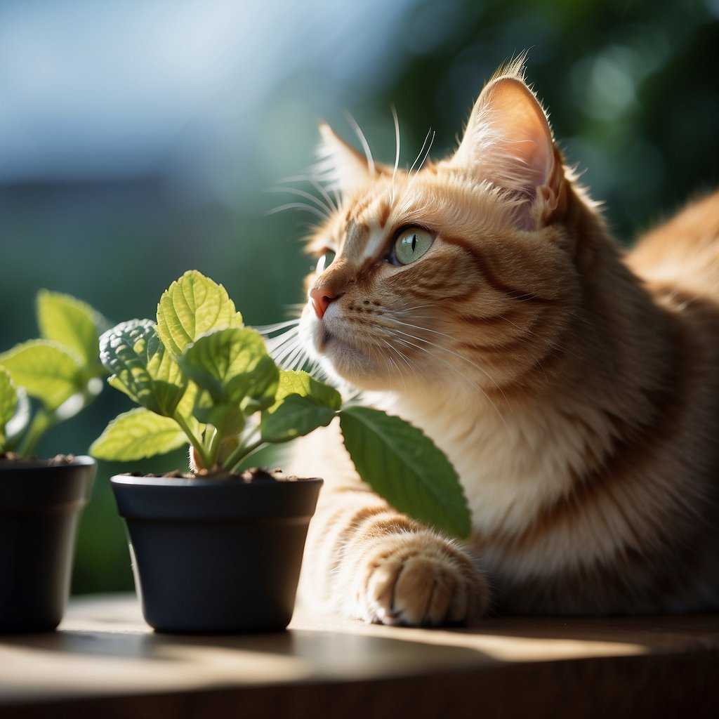 Is mint bad for cats?