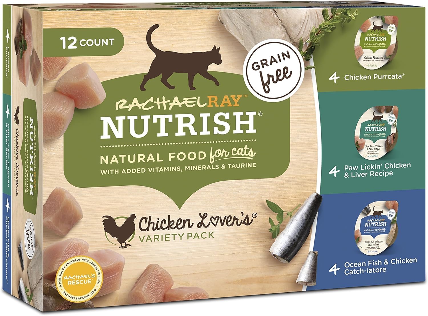 Rachael Ray Nutrish Natural Wet Cat Food