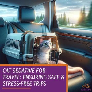 Cat Sedative for Travel: Ensuring Safe & Stress-Free Trips