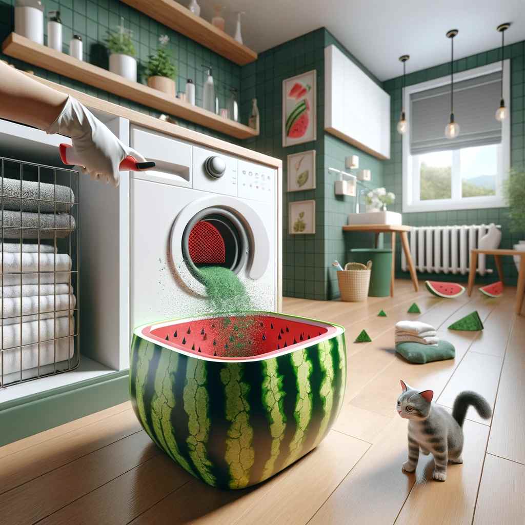 Ease of Cleaning of watermelon litter box