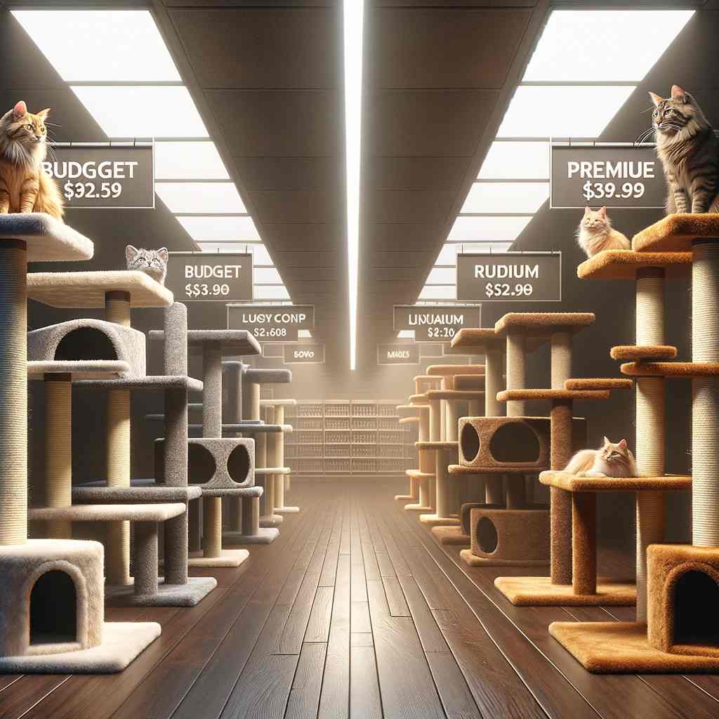 the market for a cat tree