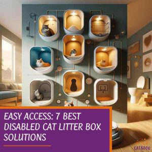 Easy Access: 7 Best Disabled Cat Litter Box Solutions