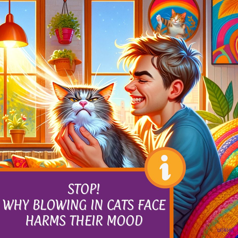 Stop! Why Blowing in Cats Face Harms Their Mood